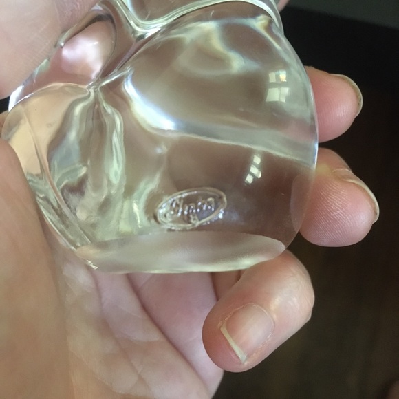 Vintage 3.5” clear glass bear cub statue - Picture 6 of 8